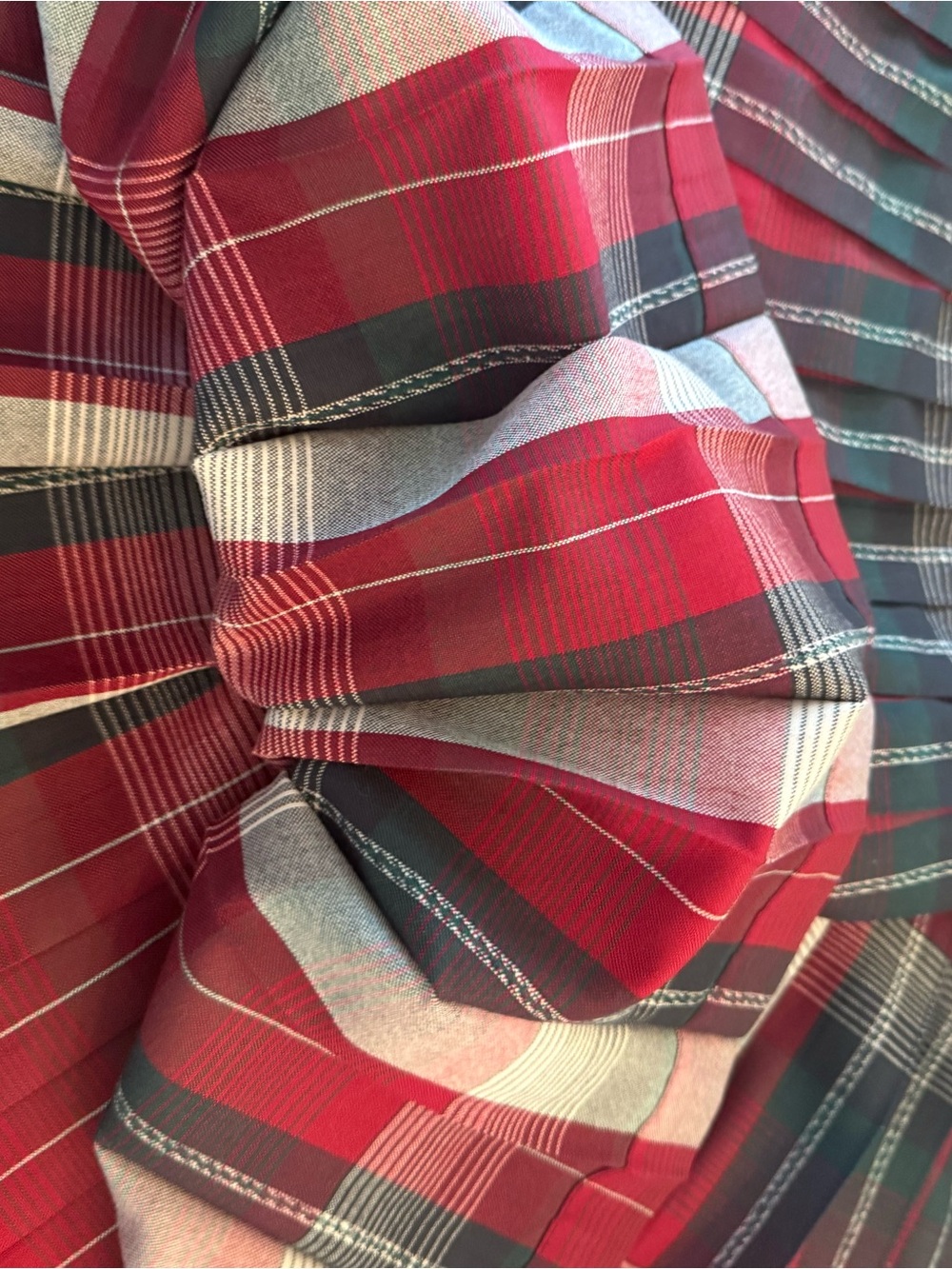 Pendleton Black & Red Plaid Midi Skirt - Picture 14 of 15